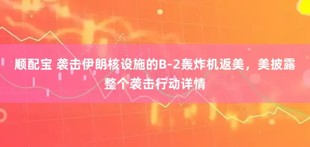 顺配宝 袭击伊朗核设施的B-2轰炸机返美，美披露整个袭击行动详情